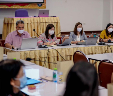 ประชุมชี้แจงและหารือรูปแบบหลักสูตรระยะสั้นและคลังหน่วยกิต